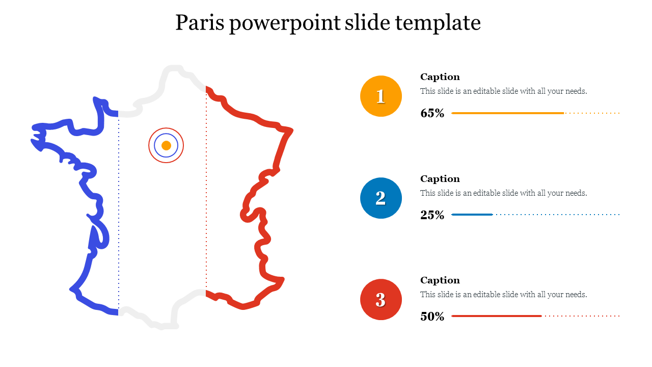 Paris powerpoint slide template